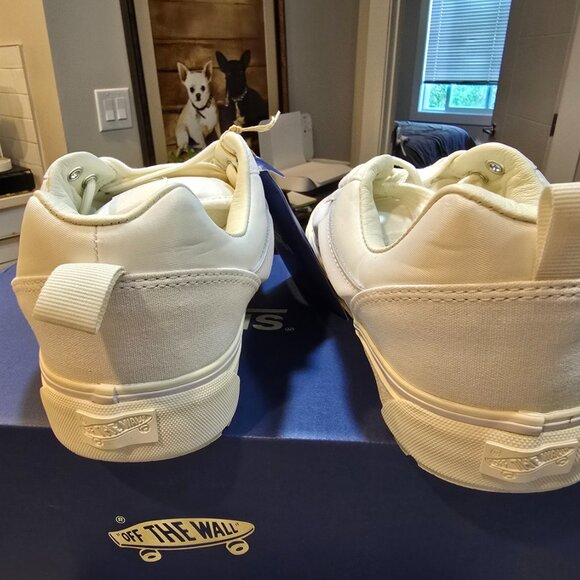 Vans Premium LX Knu Skool Mte-1 Mercer White Men Hiking Shoes VN000CXRWHT SZ 10 - Picture 6 of 14